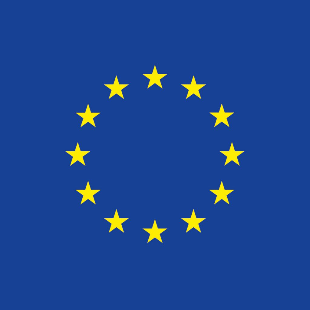 Square EU Flag